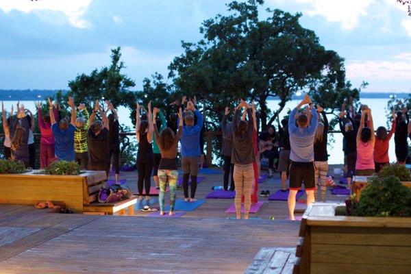 Yoga at Lakeside's Sunset Pointe