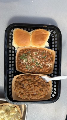 Brisket, ham and sides were OUTSTANDING!  Ribs were good.  One of the best bbq joints in Denton county.