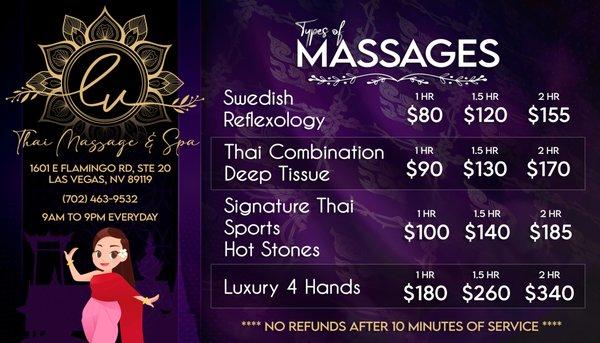 LV Thai Massage & Spa