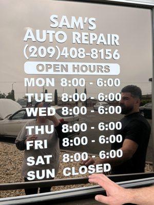 Sam’s Auto Repair