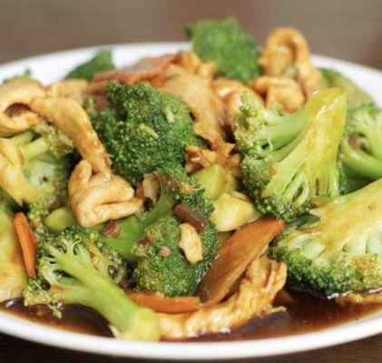 Chicken with broccoli