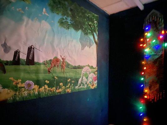 Wall Mural. Mood light