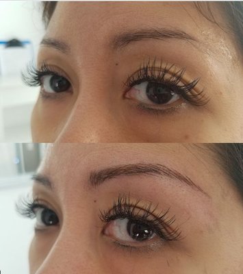 Beautiful ending for Metropolitan Microblading's beautiful client!