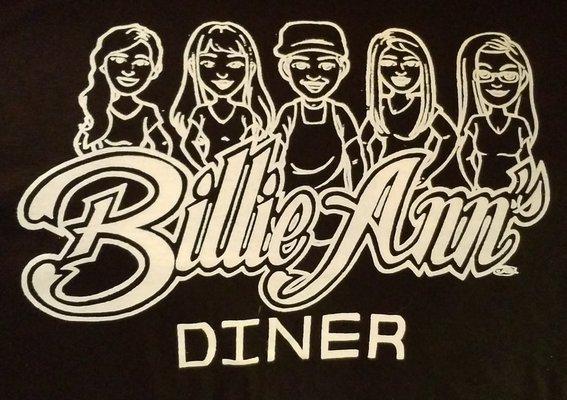 diner crew tshirt logo