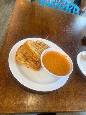 Grilled Cheese - Full tomatoe Soup of the Day - Bowl