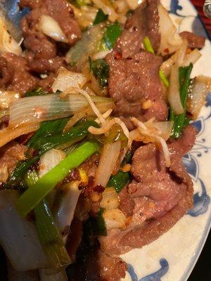 Mongolian beef