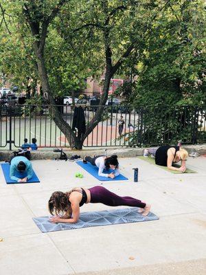 Barre in the Park