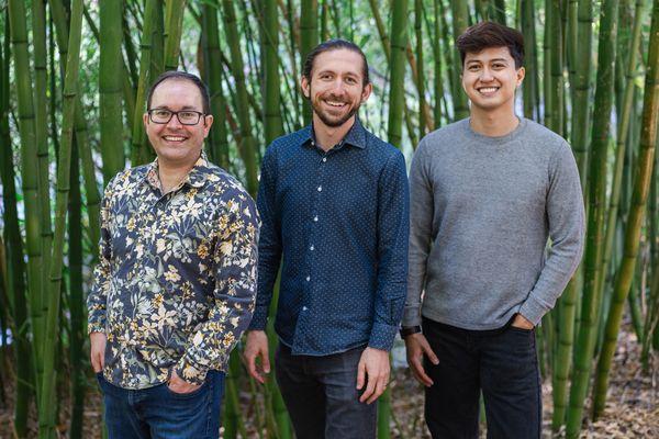 Team Razorfrog (left to right): Scott Werley, Max Elman and Vinícius Miazaki.