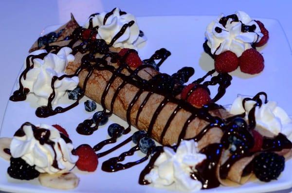 Dessert! Nutella makes a great crepe!