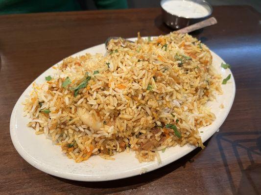 Shrimp Biryani