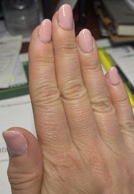 SNS Nails are done at Classic Nails salon. 5 out of 10 came off in 5 days.