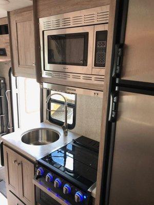 23 ft. RV Kitchen