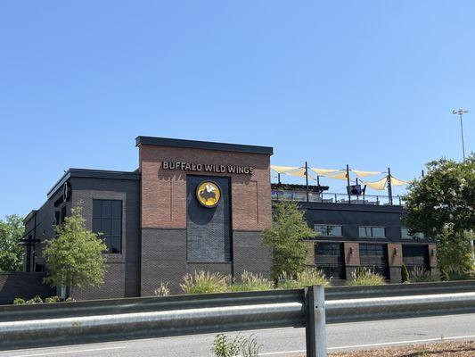 View of BWW from across the street.