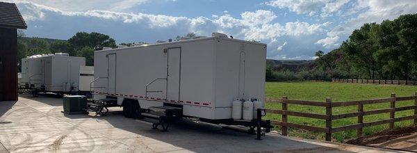 8 stall shower trailer in Cedar City Utah