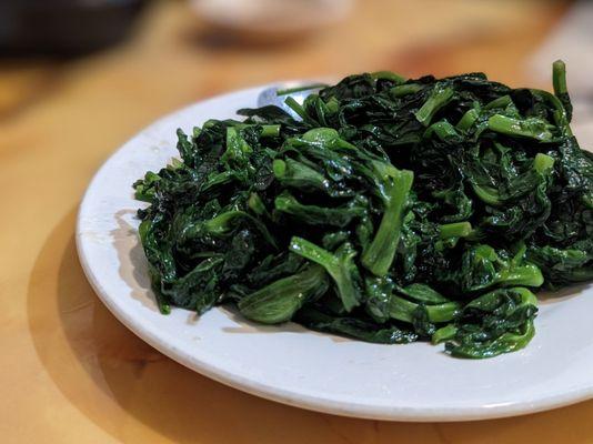 Snow pea leaves