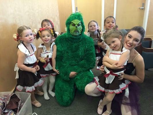 Annual holiday production of How the Grinch Stole Christmas