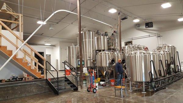 Renovation of a Once Old Distribution Center into a New Brewery