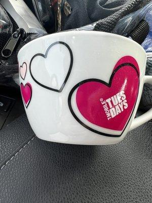 Free T-Mobile Tuesday mug