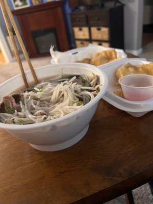 Pho tai nam  4. Pho rare beef and flank