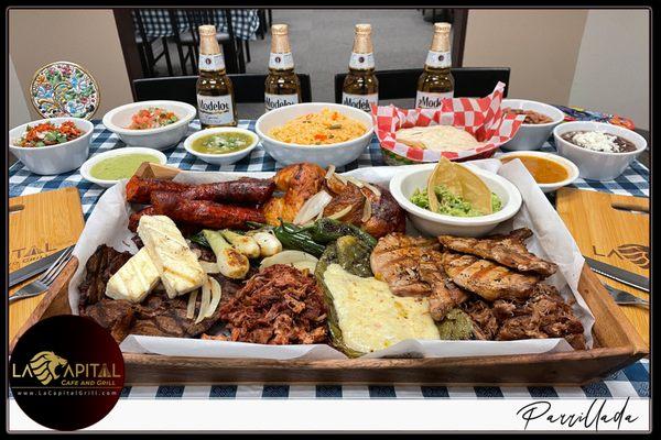 PARRILLADA DE CARNES
 MEATS GRILLED PLATTER