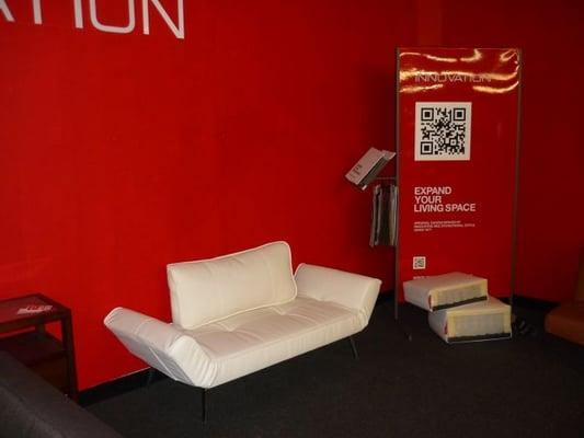 Image from our Innovation Section (A famous Danish Sofa-bed manufacturer)