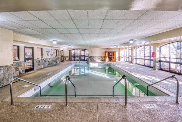 Indoor pool at Westminster Towers