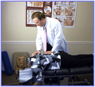 Chiropractic Adjustment by Dr. Steven Warfield