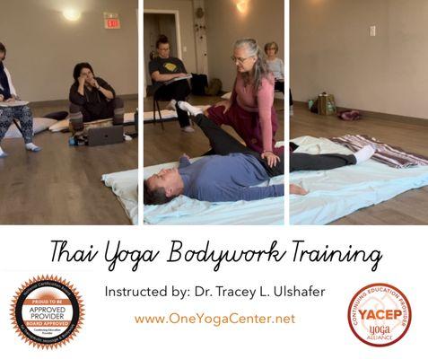 Offering Thai Yoga Bodywork trainings throughout the world