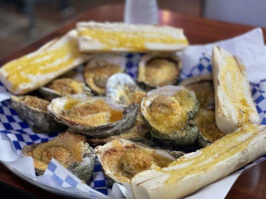 Chargrilled oysters - OMG