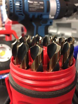 Viper 29 piece drill index Molybdenum Drill bits