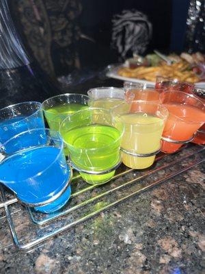 Rainbow shots