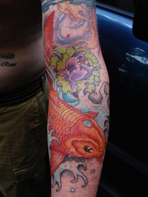 Koi sleeve by Craig