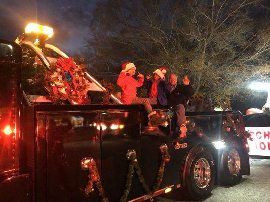 BIG CHRISTMAS FLOAT!!!