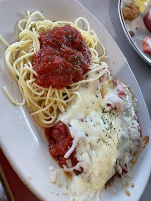 Chicken Parmigiana Dinner