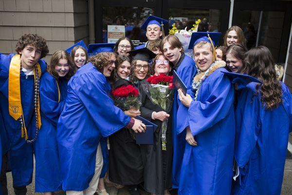 Academy NW students from HLC that graduated with their Accredited Diplomas with HLC Teacher Oversight.