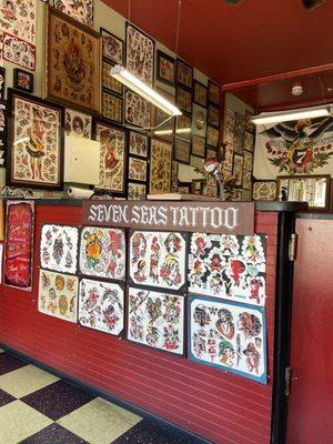 $100 minimum for a tattoo. Great artists here