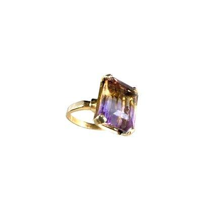 Ametrine Custom Ring on 14kt Gold