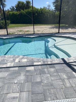 Finished pool