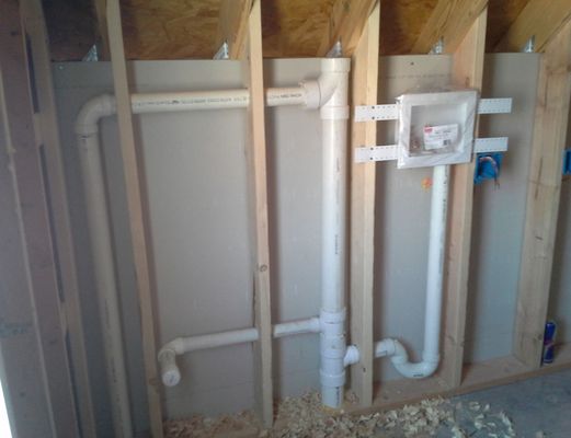 Laundry Box Combo Installs, New Construction or Rehab