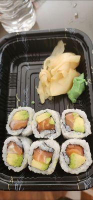 Salmon avocado roll