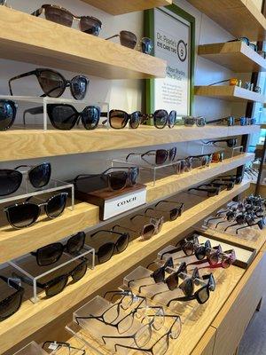 Eye Care Optics carries the latest fashion frames.