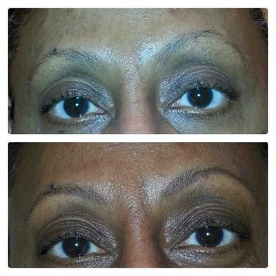 healed powder fill brows by WandaEnoch.com