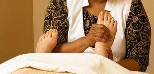 Reflexology relieves tension by focusing on pressure points