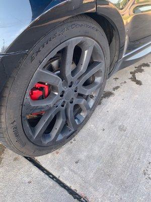 The rims are not even slightly clean