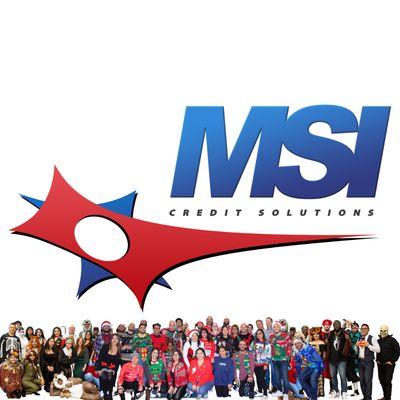 MSI Logo above employees