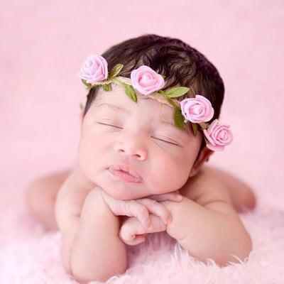 Newborn photo shoot. My baby Layla Gizel 2 weeks old.