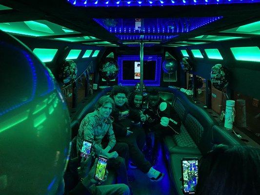 Birthday party at Party Bus Las Vegas LLC