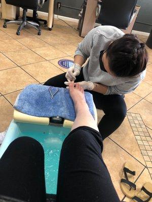 Best pedicure I've had in years