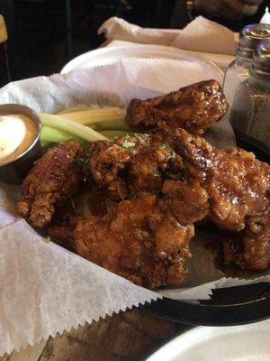 Obsessed with the sticky wings. Had them on Monday and went back on Wednesday ($1 wing Wednesdays, by the way) because they were that good.