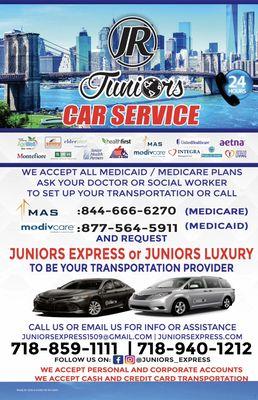 Our medical transportation flyers